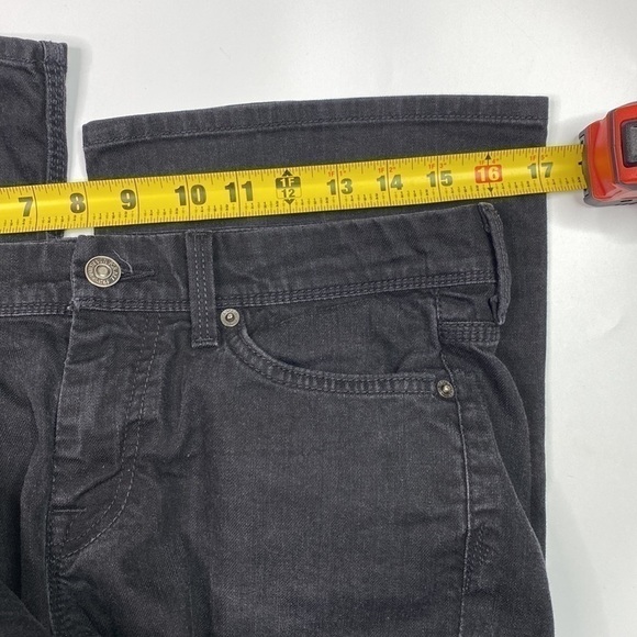 7 For All Mankind Flynt Black Bootcut Denim Pants Size 29 - Picture 9 of 13